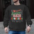 Retro Sleighing Math Problems Santa Math Teacher Christmas Men Graphic Sweatshirt, trending gift Retro Sleighing Math Problems Santa Math Teacher Christmas Men Graphic Sweatshirt, trending gift