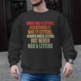 Riddle Wordplay Joke For Grammar Nerds And Teachers Men Graphic Sweatshirt, trending gift Riddle Wordplay Joke For Grammar Nerds And Teachers Men Graphic Sweatshirt, trending gift