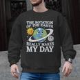 Rotation Of Earth Science Teacher Earth Day Men Women Men Graphic Sweatshirt, Science Teacher Gifts, trending gift Rotation Of Earth Science Teacher Earth Day Men Women Men Graphic Sweatshirt, Science Teacher Gifts, trending gift
