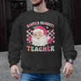 Santa Favorite Teacher Shirt Teacher Christmas Men Graphic Sweatshirt, trending gift Santa Favorite Teacher Shirt Teacher Christmas Men Graphic Sweatshirt, trending gift