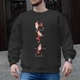 Santa Yoga Poses For Yogi Teacher Christmas Yoga Poses Men Graphic Sweatshirt, trending gift