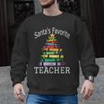 Santa's Favorite Teacher Idea For Christmas Teachers Men Graphic Sweatshirt, trending gift Santa's Favorite Teacher Idea For Christmas Teachers Men Graphic Sweatshirt, trending gift