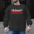 School Counselor Teacher Guidance Counseling For Men Women Kids Men Graphic Sweatshirt, trending gift
