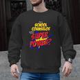 School Counselor Teacher Superhero Superpower Comic Book Men Graphic Sweatshirt, trending gift