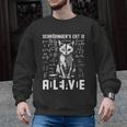 Schrodinger's Cat Dead And Alive Physics Teacher Men Graphic Sweatshirt, trending gift Schrodinger's Cat Dead And Alive Physics Teacher Men Graphic Sweatshirt, trending gift