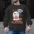 Science Teacher Cute Ghost Halloween Teacher Men Women Men Graphic Sweatshirt, Science Teacher Gifts, trending gift