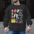 She Works Willingly With Her Hands Proverbs Daycare Teacher Men Women Men Graphic Sweatshirt, trending gift She Works Willingly With Her Hands Proverbs Daycare Teacher Men Women Men Graphic Sweatshirt, trending gift