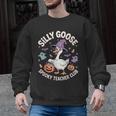 Silly Goose Spooky Teacher Club Halloween Witch Ghost Men Graphic Sweatshirt, trending gift Silly Goose Spooky Teacher Club Halloween Witch Ghost Men Graphic Sweatshirt, trending gift