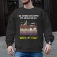 Sorry My Fault Earthquake Tectonic Plate Science Teacher Pun Men Graphic Sweatshirt, Science Teacher Gifts, trending gift