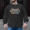 Special Education Rocks Sped Teacher Students Back To School Men Graphic Sweatshirt, trending gift