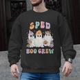 SPED Boo Crew Halloween Floral Ghost Special Ed SPED Teacher For Men Women Kids Men Graphic Sweatshirt, trending gift SPED Boo Crew Halloween Floral Ghost Special Ed SPED Teacher For Men Women Kids Men Graphic Sweatshirt, trending gift