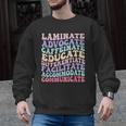Sped Caffeinate Advocate Laminate Educate Teacher Men Graphic Sweatshirt, trending gift