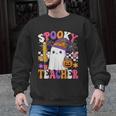 Spooky Teacher Ghost Pencil Teach Halloween Teacher Men Graphic Sweatshirt, trending gift Spooky Teacher Ghost Pencil Teach Halloween Teacher Men Graphic Sweatshirt, trending gift