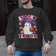 Spooky Teacher Halloween Cute Halloween Teacher Ghost Men Graphic Sweatshirt, trending gift