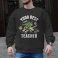 Star Wars Yoda Best Teacher Icons Men Graphic Sweatshirt, trending gift