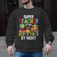 Super Teacher By Day Super Tired By Night Men Graphic Sweatshirt, Super Teacher Gifts, trending gift Super Teacher By Day Super Tired By Night Men Graphic Sweatshirt, Super Teacher Gifts, trending gift