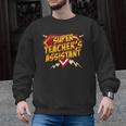 Super Teacher's Assistant Educational Superhero Men Graphic Sweatshirt, trending gift Super Teacher's Assistant Educational Superhero Men Graphic Sweatshirt, trending gift