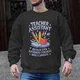 Superhero Sidekick Teaching Teach School Teacher Assistant Men Graphic Sweatshirt, trending gift