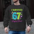 I Survived 67 Days Of School 67 Meme Science Teacher Men Graphic Sweatshirt, Science Teacher Gifts, trending gift I Survived 67 Days Of School 67 Meme Science Teacher Men Graphic Sweatshirt, Science Teacher Gifts, trending gift
