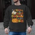 I Teach The Coolest Pumpkins In The Patch Teacher Halloween Men Graphic Sweatshirt, trending gift