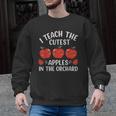 I Teach The Cutest Apples In The Orchard Cute Fall Teacher Men Graphic Sweatshirt, trending gift I Teach The Cutest Apples In The Orchard Cute Fall Teacher Men Graphic Sweatshirt, trending gift
