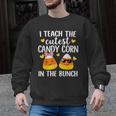 I Teach The Cutest Candy Corn In The Bunch Teacher Halloween Men Graphic Sweatshirt, trending gift I Teach The Cutest Candy Corn In The Bunch Teacher Halloween Men Graphic Sweatshirt, trending gift