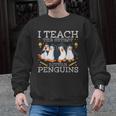 I Teach The Cutest Little Penguins Cute School Teacher Tee Men Graphic Sweatshirt, trending gift