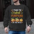 I Teach The Cutest Pumpkins Halloween Teacher Men Graphic Sweatshirt, trending gift I Teach The Cutest Pumpkins Halloween Teacher Men Graphic Sweatshirt, trending gift
