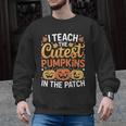 I Teach The Cutest Pumpkins Tshirt Halloween Teacher Men Graphic Sweatshirt, trending gift I Teach The Cutest Pumpkins Tshirt Halloween Teacher Men Graphic Sweatshirt, trending gift