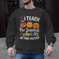 I Teach The Smartest Pumpkins The Patch Teacher Fall Season For Men Women Kids Men Graphic Sweatshirt, trending gift