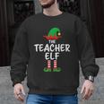 The Teacher Elf Matching Family Christmas Men Graphic Sweatshirt, trending gift