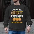 Teacher Halloween Pre-K Teacher Kindergarten Cutest Pumpkins Men Women Kids Men Graphic Sweatshirt, trending gift