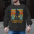 A Teacher Like Me Is Hard To Find Bigfoot Teacher Men Graphic Sweatshirt, trending gift