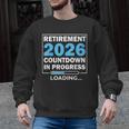 Teacher Retirement Class Of 2026 Loading Retired Men Graphic Sweatshirt, trending gift Teacher Retirement Class Of 2026 Loading Retired Men Graphic Sweatshirt, trending gift