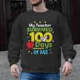 My Teacher Survived 100 Days Of Me Men Graphic Sweatshirt, trending gift My Teacher Survived 100 Days Of Me Men Graphic Sweatshirt, trending gift