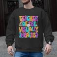 Teacher Of The Visually Impaired Blindness Awareness Men Graphic Sweatshirt, trending gift Teacher Of The Visually Impaired Blindness Awareness Men Graphic Sweatshirt, trending gift