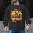 All Teachers Love Brains Shirt Halloween Teachers Men Graphic Sweatshirt, trending gift