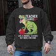 Teachersaurus Rex Dinosaur Like A Normal Teacher Saurus Men Graphic Sweatshirt, trending gift Teachersaurus Rex Dinosaur Like A Normal Teacher Saurus Men Graphic Sweatshirt, trending gift