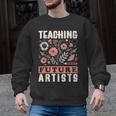 Teaching Future Artists For Art Teachers And Lovers For Men Women Girls Kids Men Graphic Sweatshirt, trending gift