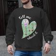 Tell Me About It Speech Pathology Aac Sped Teacher Men Graphic Sweatshirt, trending gift