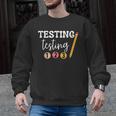 Testing Testing 123 Cute Math Teacher Student Test Day Men Women Girls Kids Men Graphic Sweatshirt, trending gift Testing Testing 123 Cute Math Teacher Student Test Day Men Women Girls Kids Men Graphic Sweatshirt, trending gift