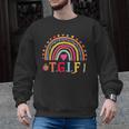 TGIF Teacher Appreciation Alphabet Thank God It's Friday For Men Women Girls Kids Men Graphic Sweatshirt, trending gift