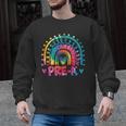 Tie Dye Prek Teacher Rainbow Preschool Back To School Girl Men Graphic Sweatshirt, trending gift