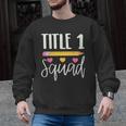 Title 1 Reading Teacher Shirt Men Graphic Sweatshirt, trending gift