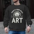 Today’s Good Mood Is Sponsored By Art Teacher Sun Tee Men Graphic Sweatshirt, trending gift Today’s Good Mood Is Sponsored By Art Teacher Sun Tee Men Graphic Sweatshirt, trending gift