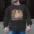 Trick Or Teach Groovy Teacher Halloween Floral Ghost Men Graphic Sweatshirt, Groovy Teacher Gifts, trending gift Trick Or Teach Groovy Teacher Halloween Floral Ghost Men Graphic Sweatshirt, Groovy Teacher Gifts, trending gift