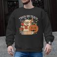 Trick Or Teach Retro Halloween Teacher Women Men Costume Men Graphic Sweatshirt, trending gift