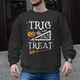 Trig Or Treat Shirt Halloween Math Teacher School College Men Women Kids Men Graphic Sweatshirt, trending gift