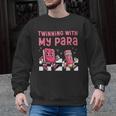 Twinning With My Para Teacher Matching Paraprofessional 70s For Men Women Men Graphic Sweatshirt, trending gift Twinning With My Para Teacher Matching Paraprofessional 70s For Men Women Men Graphic Sweatshirt, trending gift