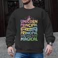 Unicorn Principal Back To School Teacher Appreciation Men Graphic Sweatshirt, trending gift Unicorn Principal Back To School Teacher Appreciation Men Graphic Sweatshirt, trending gift